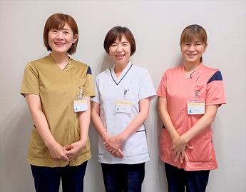 看護部3人